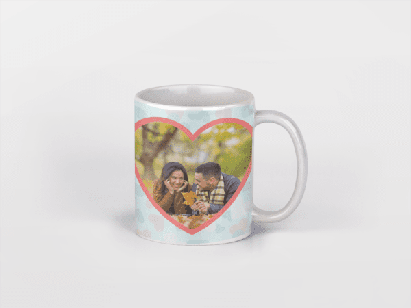 Customized Coffee Mug | Heart Love Couple