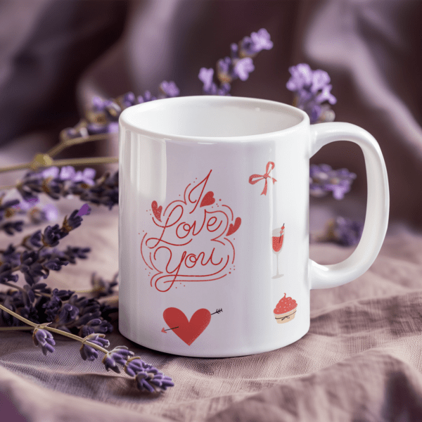 Valentine Day Couple Gift Ceramic Coffee Mug