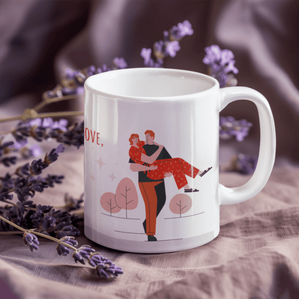 Happy Anniversary Ceramic Coffee Mug