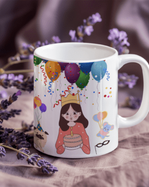 Happy Birthday Ceramic Coffee Mug