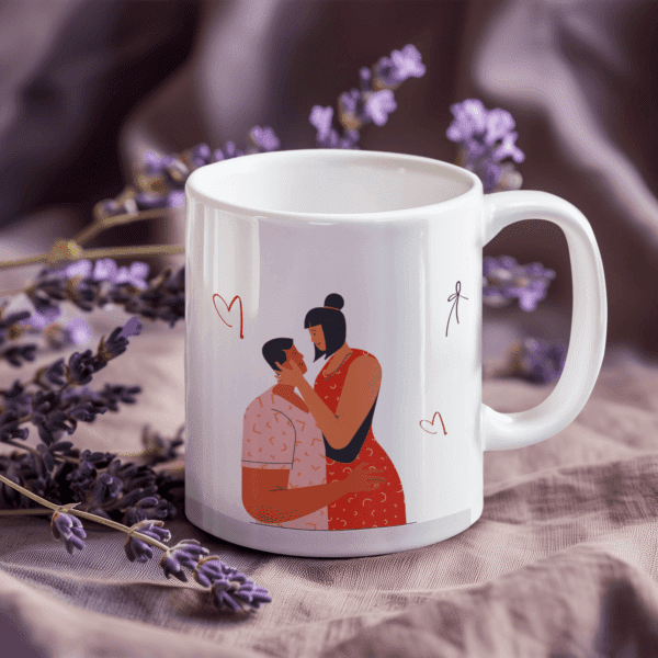 Valentine Day Couple Gift Ceramic Coffee Mug
