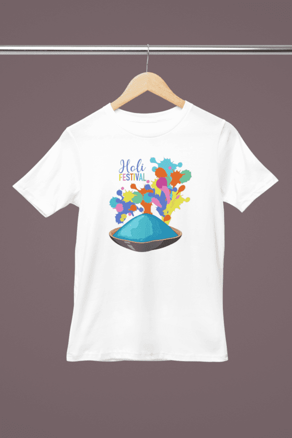 Holi T-Shirt – Vibrant Festival Wear, Quick-Dry & Breathable | Unisex