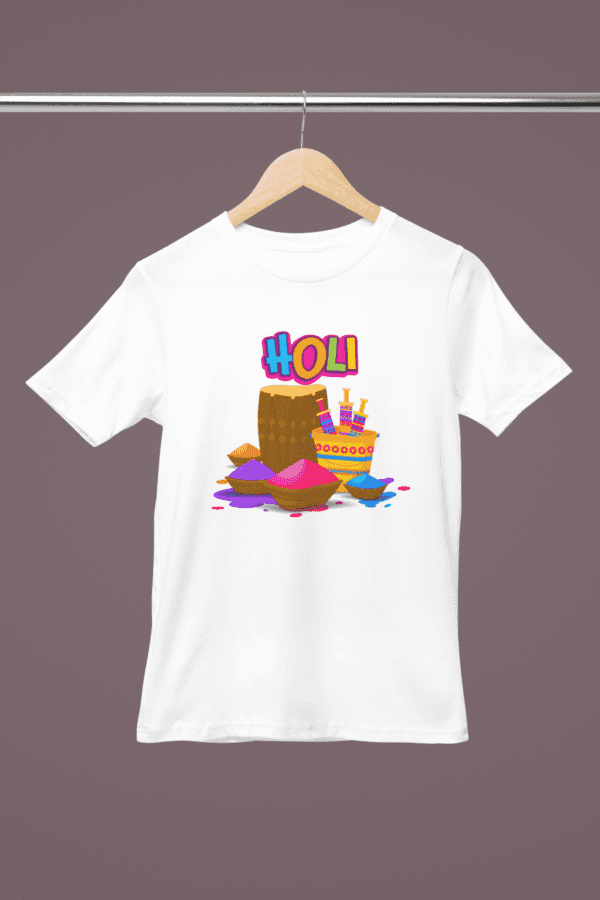 Holi T-Shirt – Vibrant Festival Wear, Quick-Dry & Breathable | Unisex