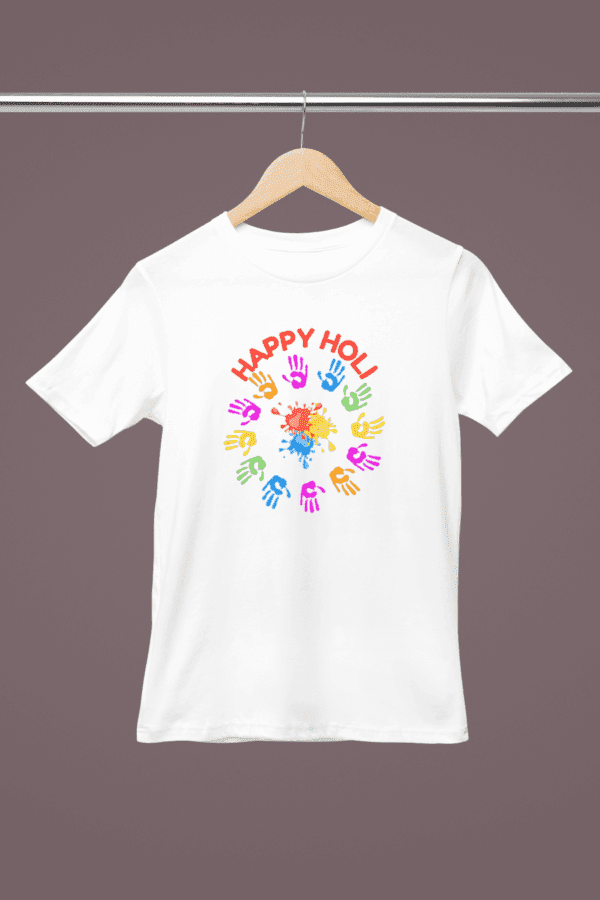 Holi T-Shirt – Vibrant Festival Wear, Quick-Dry & Breathable | Unisex