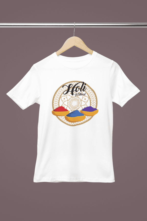 Holi T-Shirt – Vibrant Festival Wear, Quick-Dry & Breathable | Unisex