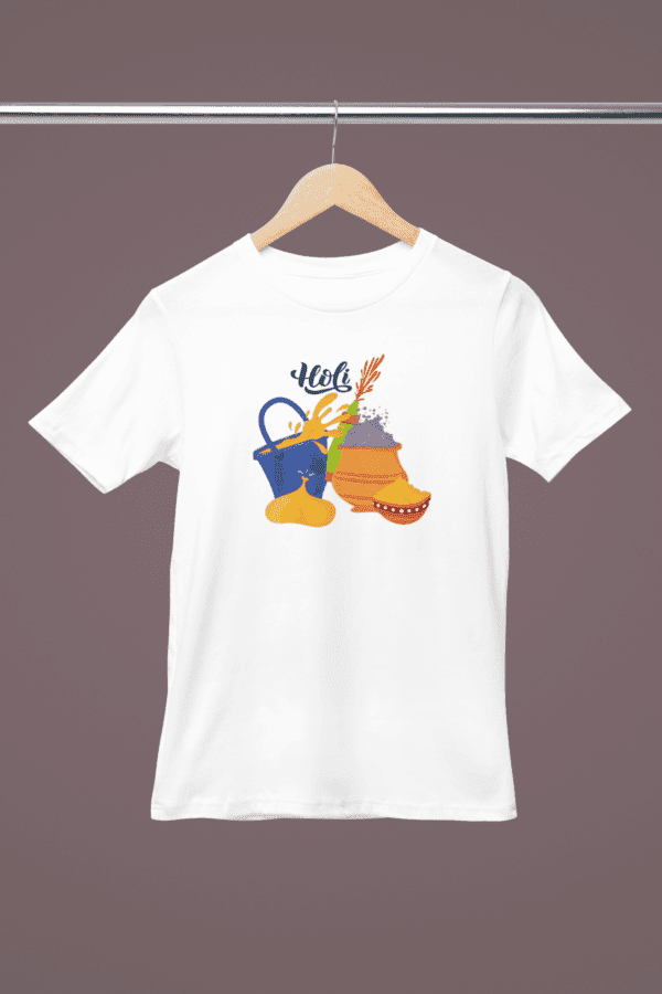 Holi T-Shirt – Vibrant Festival Wear, Quick-Dry & Breathable | Unisex | Color Abir