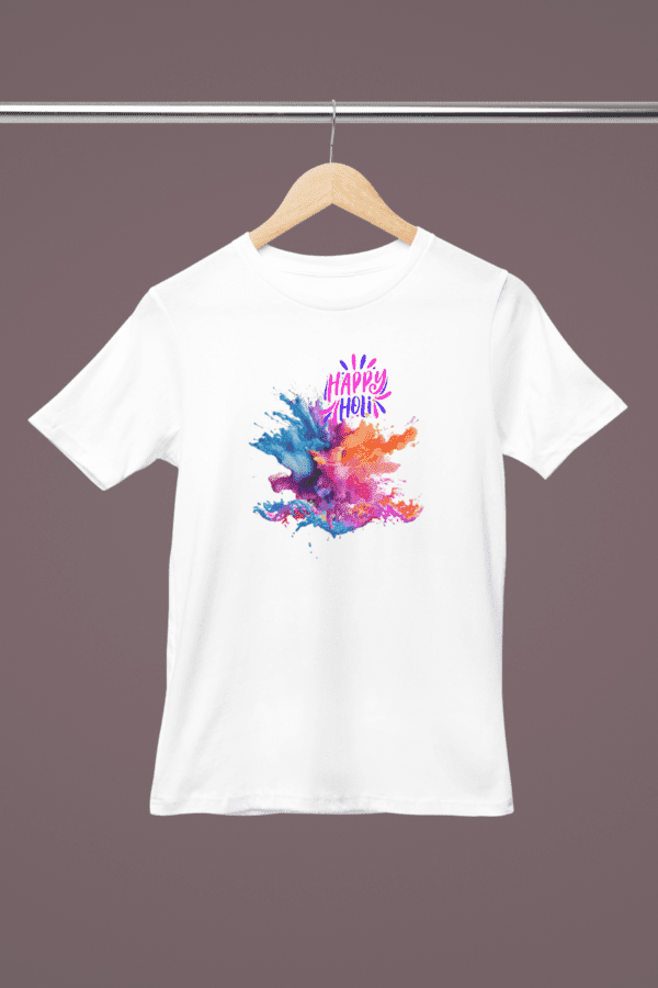Holi T-Shirt – Vibrant Festival Wear, Quick-Dry & Breathable | Unisex