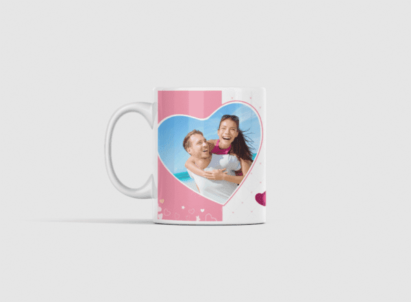 Customized Coffee Mug | Heart Love