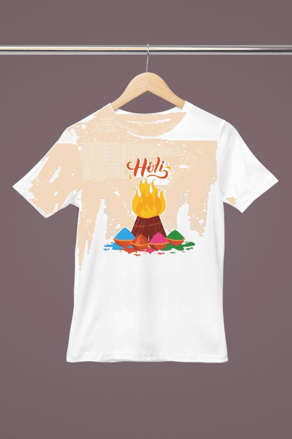 Holi T-Shirt – Vibrant Festival Wear, Quick-Dry & Breathable | Unisex