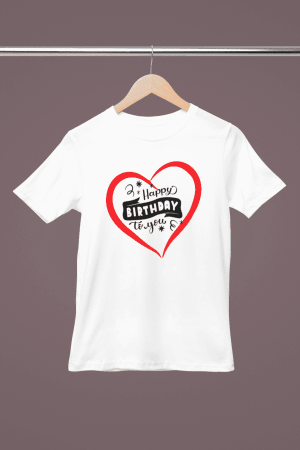 Custom Design T-Shirt, Quick-Dry & Breathable | Unisex | Happy Birthday