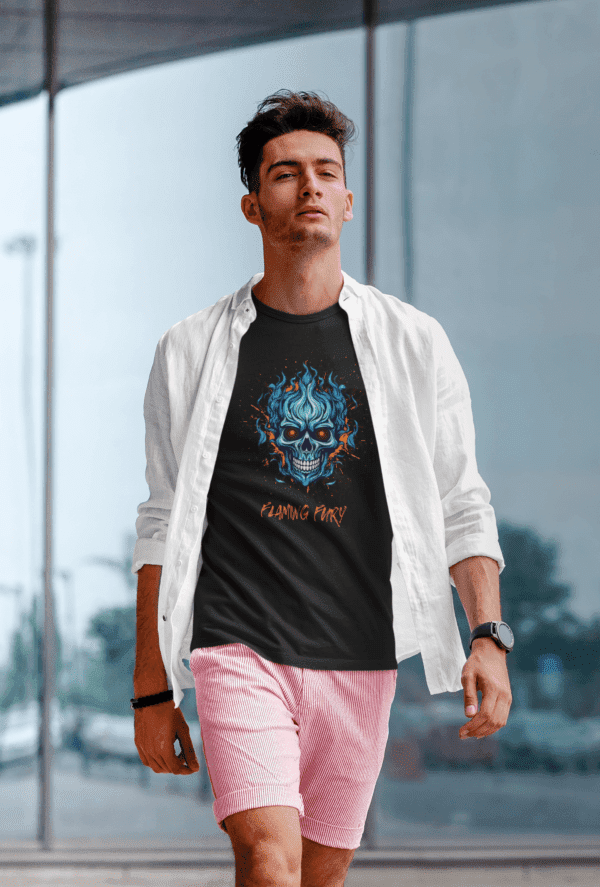 Premium Cotton Printed Unisex Black T-Shirt
