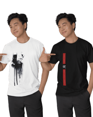 Cotton Blend Printed T-Shirt