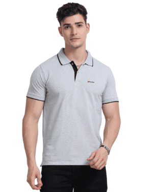 Cotton Blend polo T-shirt for men