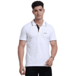 XFALCON Cotton Blend Polo T-Shirt For Men