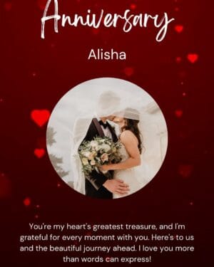 Personalized Anniversary Wish Video - Surprise Your Loved Ones!