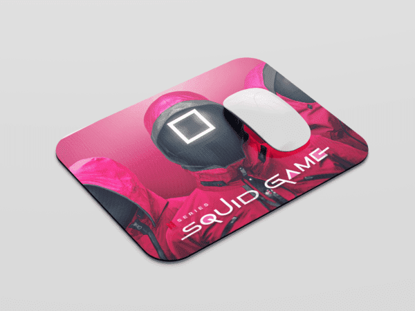 Anti-Slip Base High Durability Mousepad Squid Game
