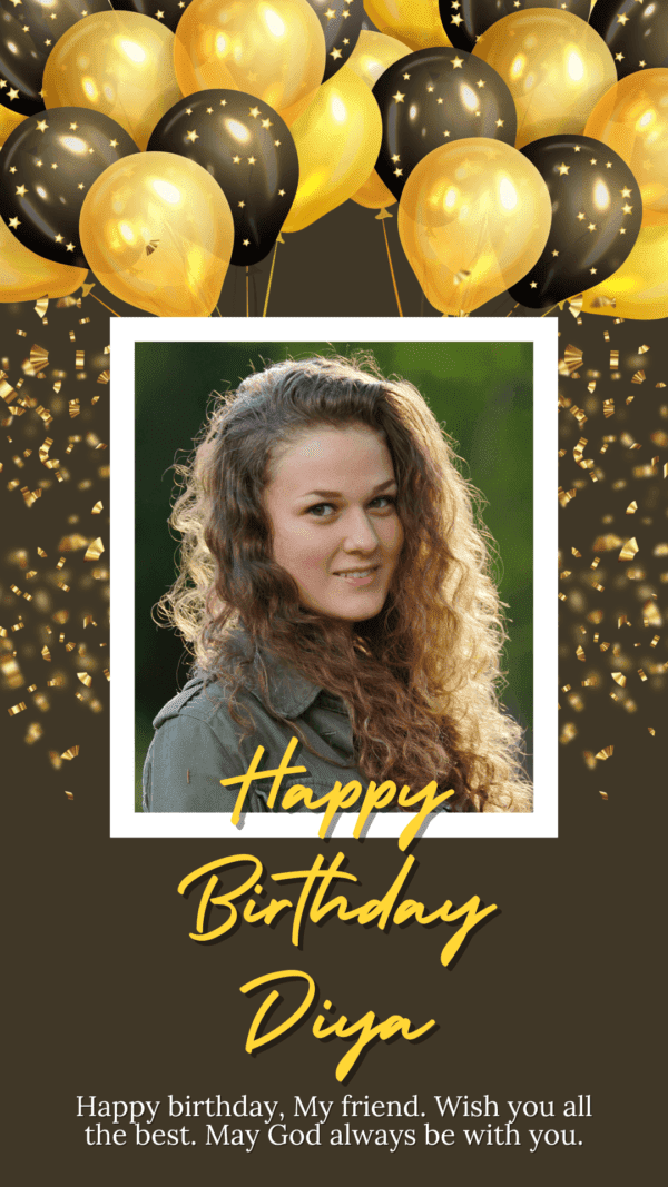 Personalized Happy Birthday Wish Image - Surprise Your Loved Ones!