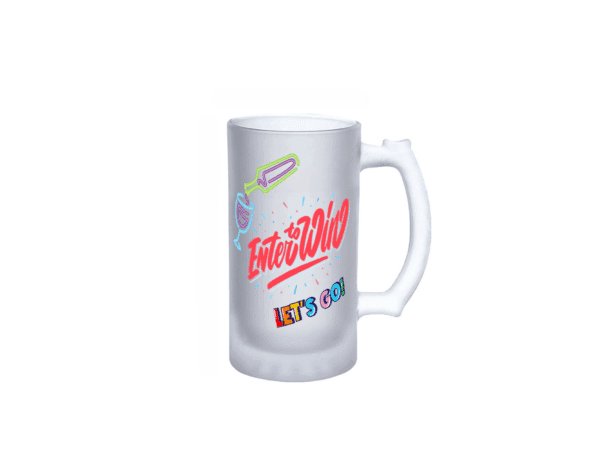 Frosted Beer Mug – Premium Quality with Personalized Name