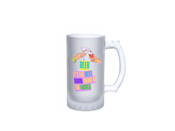 Frosted Beer Mug – Premium Quality with Personalized Name