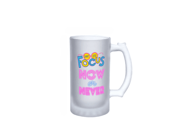 Frosted Beer Mug – Premium Quality with Personalized Name