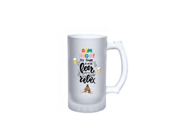 Frosted Beer Mug – Premium Quality with Personalized Name