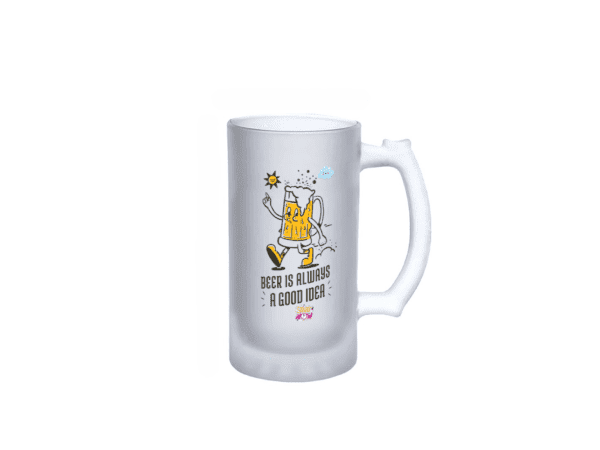 Frosted Beer Mug – Premium Quality with Personalized Name