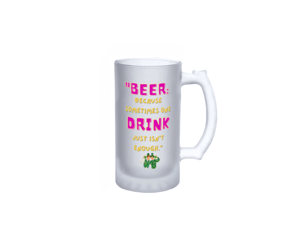 Frosted Beer Mug – Premium Quality with Personalized Name