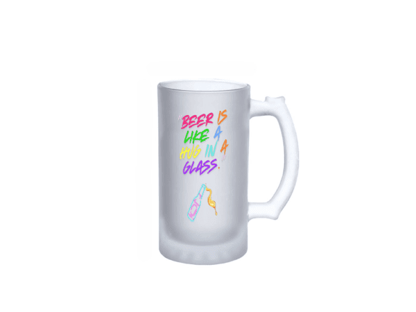 Frosted Beer Mug – Premium Quality with Personalized Name