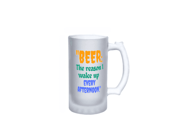 Frosted Beer Mug – Premium Quality with Personalized Name