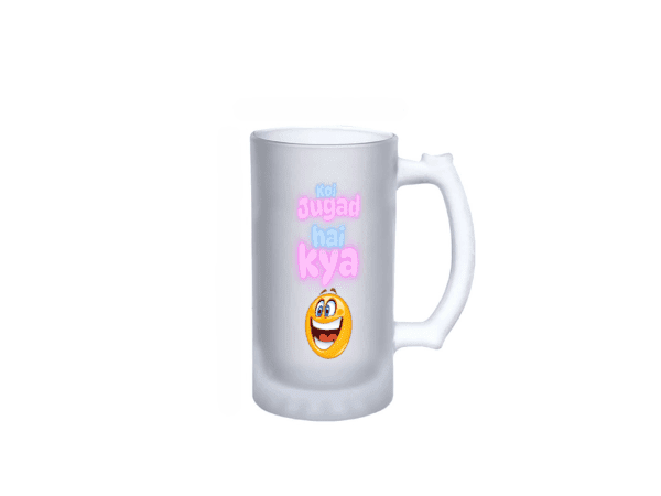 Frosted Beer Mug – Premium Quality with Personalized Name