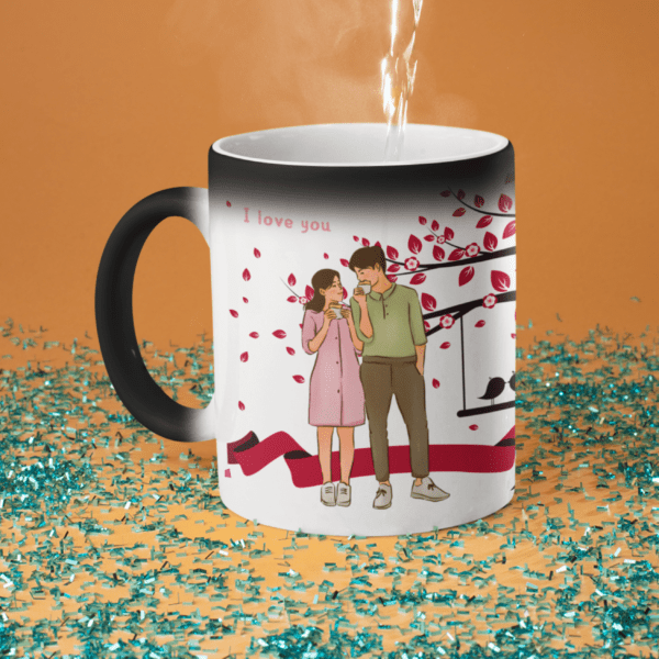 Magic Mug Valentine Day Couple Gift