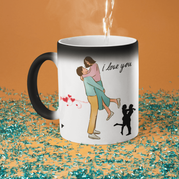 Magic Mug Valentine Day Couple Gift