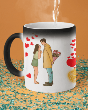 Magic Mug Valentine Day Couple Gift
