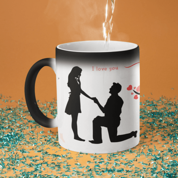 Magic Mug Valentine Day Couple Gift