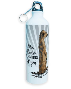 Sipper Water Bottle | High Quality Sports Metal & Lightweight | Dog Lover