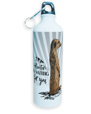 Sipper Water Bottle | High Quality Sports Metal & Lightweight | Dog Lover