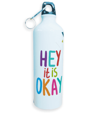 Sipper Water Bottle | High Quality Sports Metal & Lightweight | Hey Its Ok