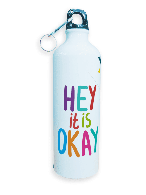Sipper Water Bottle | High Quality Sports Metal & Lightweight | Hey Its Ok