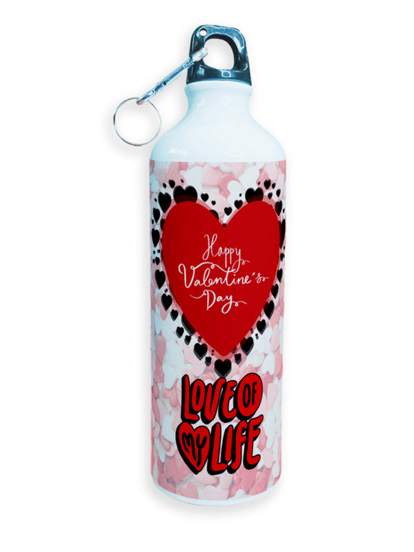 Sipper Water Bottle | High Quality Sports Metal & Lightweight | Valentine Gift