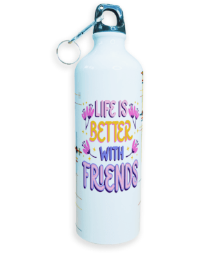 Sipper Water Bottle | High Quality Sports Metal & Lightweight | Life is Better