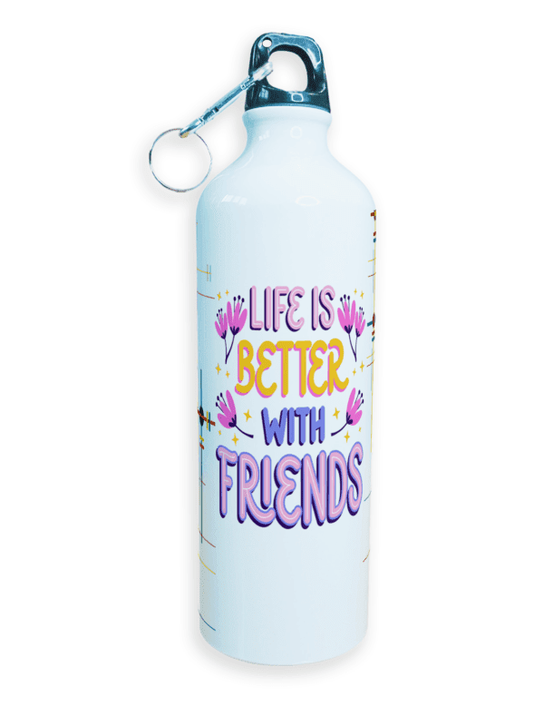 Sipper Water Bottle | High Quality Sports Metal & Lightweight | Life is Better