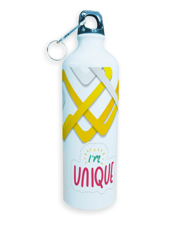 Sipper Water Bottle | High Quality Sports Metal & Lightweight | I Am Unique