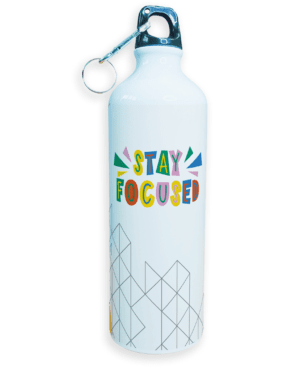 Sipper Water Bottle | High Quality Sports Metal & Lightweight | Stay Focused