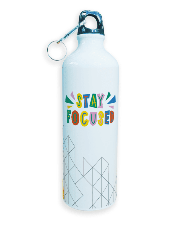 Sipper Water Bottle | High Quality Sports Metal & Lightweight | Stay Focused