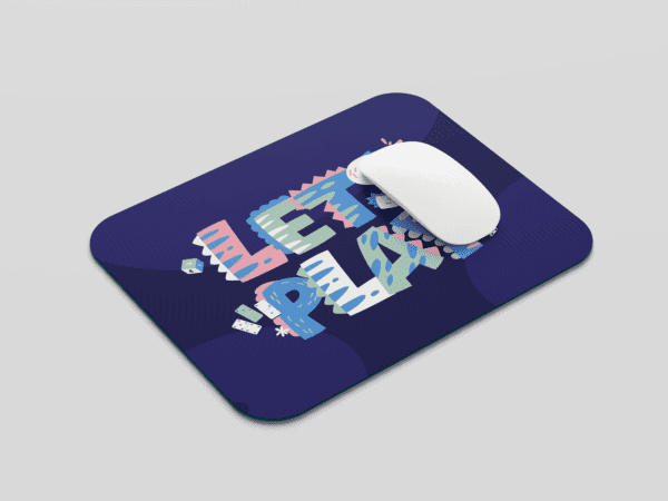 Mouse Pad Lets Play | Gaming Pad Anti-Slip Base | High Durability