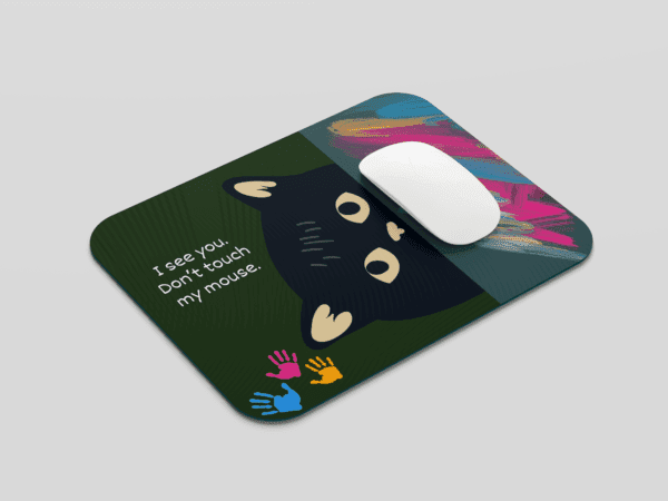 Mouse Pad Don't Touch | Gaming Pad Anti-Slip Base | High Durability