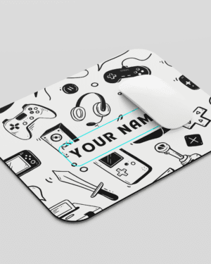 Customized Name Mouse Pad | Gaming Pad Anti-Slip Base | High Durability
