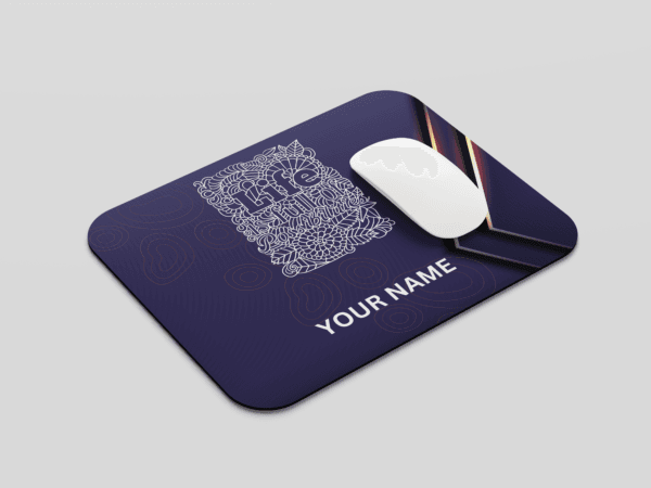 Customized Name Mouse Pad | Gaming Pad Anti-Slip Base | High Durability