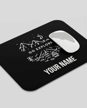 Customized Name Mouse Pad | Gaming Pad Anti-Slip Base | High Durability