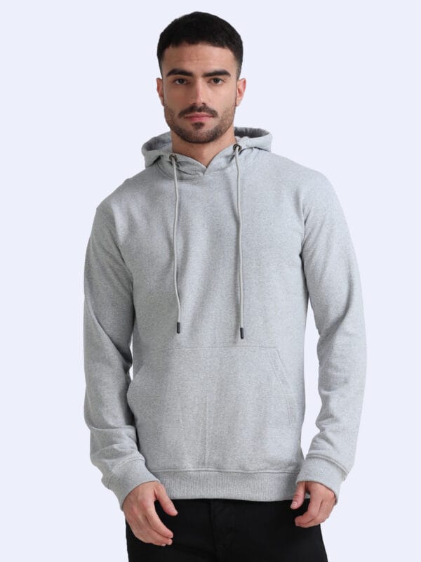 Hoodie Grey | Soft & Durable | everyday wear, casual looks, and athleisure outfits | Unisex